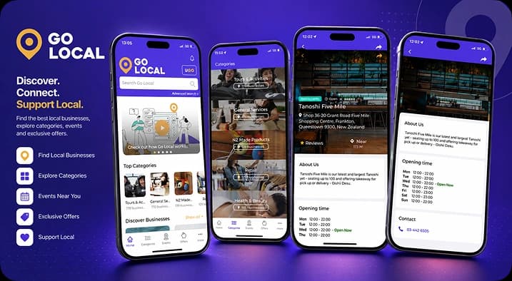 GoLocal — lokale bedrijven vinden