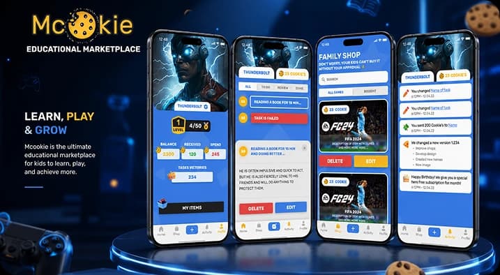Mcookie — gezinsapp voor klusjes en beloningen