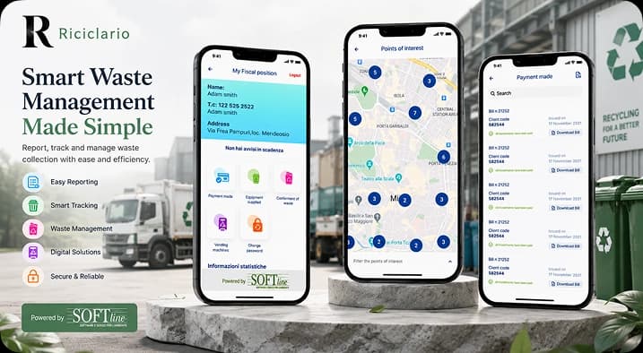 Riciclario — app voor afvalbeheer & recycling
