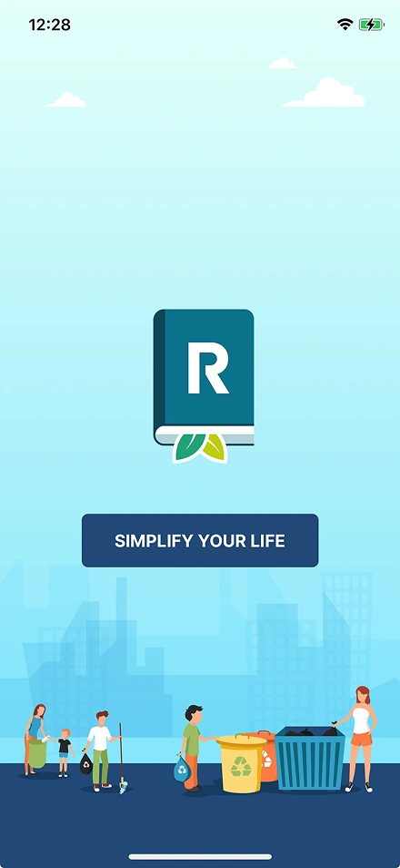 Riciclario splash screen